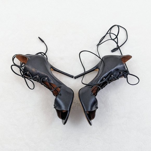 Malone Souliers Savannah Bootie in Black Lace Up - Picture 5 of 12